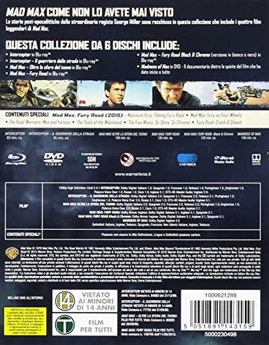 Mad Max Anthology: High Octane Edition (6 Blu-Ray) [Italia] [Blu-ray]