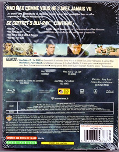 Mad Max - édition spéciale ; High -Octane Colection 4 films