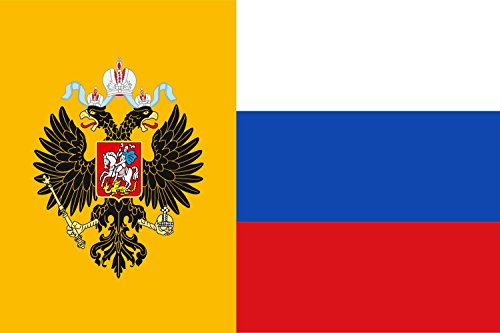magFlags Bandera Large Russia Empire Total War | Russia in Empire Total War | L Empire Russe | Bandera Paisaje | 1.35m² | 90x150cm