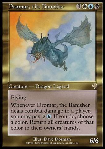 Magic: the Gathering - Dromar, the Banisher - Invasion by Magic: the Gathering