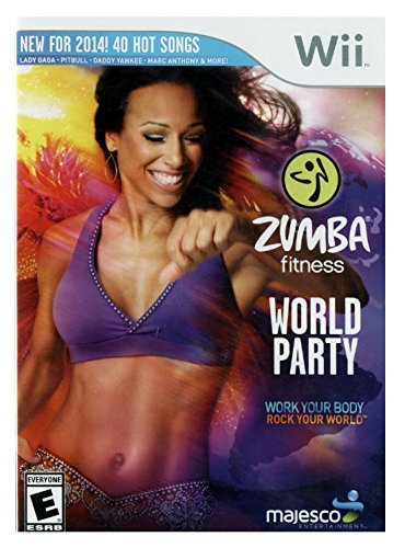 Majesco Zumba Fitness World Party, Wii - Juego (Wii, Nintendo Wii, Fitness, RP (Clasificación pendiente))