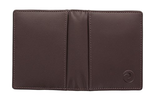Mala Leather Colección Origin Portatarjeta de Crédito de Cuero con Protección RFID 177_5 Marrón