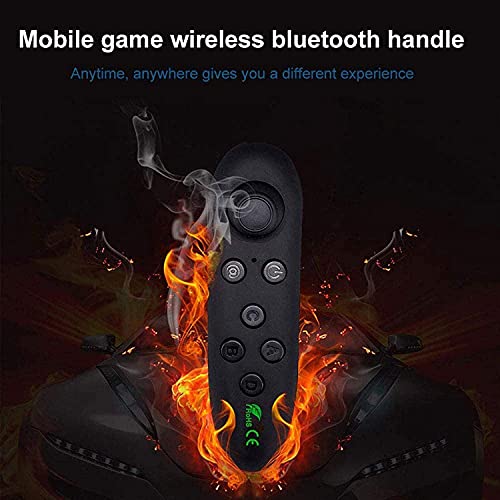 Mando a Distancia Bluetooth, Gamepad inalámbrico Controlador Remoto Bluetooth Autocámara Cámara Obturador Ratón inalámbrico Gamepad Gafas 3D VR Control Remoto para iPhone Android PC TV Box