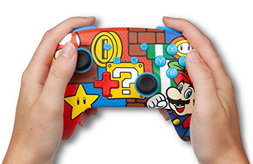 Mando Inalámbrico Mejorado Para Nintendo Switch. Mario Pop (Nintendo Switch), Exclusivo en Amazon