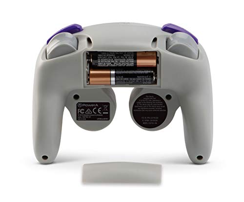 Mando inalámbrico para Nintendo Switch GameCube. Estilo GameCube Gris