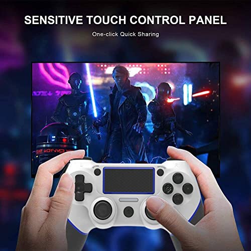 Mando Ps-4 Mando Inalámbrico para Ps-4/ PC / Android Gamepad Wireless Bluetooth Controlador para P4 con Vibración Doble Remoto Joystick