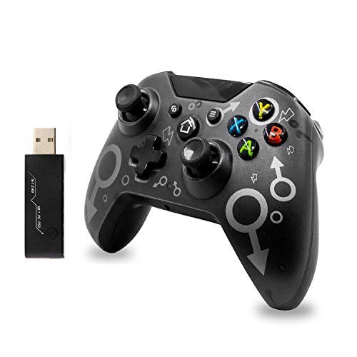 Mando Xbox One inalámbrico compatible con PC Windows 7/8/10 , PS3 Joystick para juegos , Gamepad con diseño ergonómico mejorado