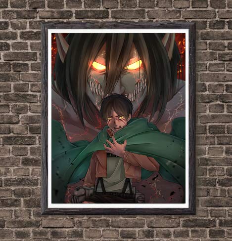 Manga Anime - Póster digital para pared, 8 x 10 pulgadas, sin marco, 8 unidades