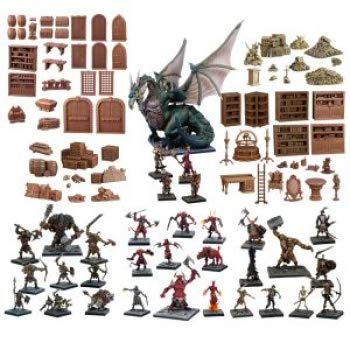 Mantic Games MGTC0102 GM's Dungeon Starter Set 2ª Edición, Colores Variados