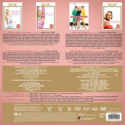 Marilyn Monroe Collection Vinyl Edition (4 Dvd) [Italia]