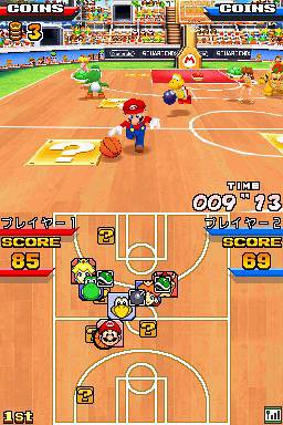 Mario Basket 3 on 3 / Mario Hoops 3 on 3