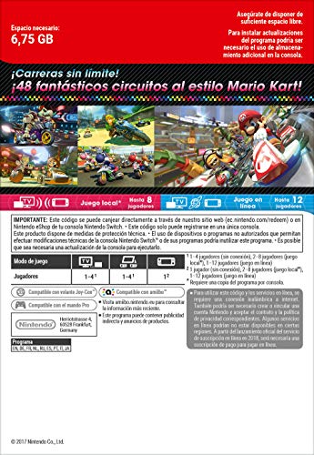 Mario Kart 8 Deluxe | Nintendo Switch - Código de descarga