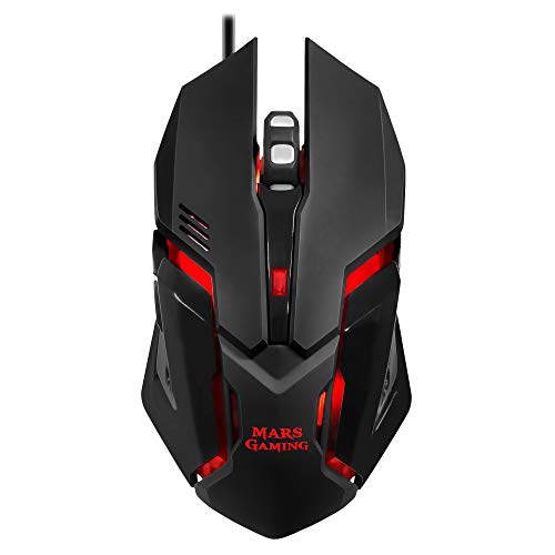 Mars Gaming MCP118, Pack Gaming RGB de Teclado, Ratón y Alfombrilla, Layout ES