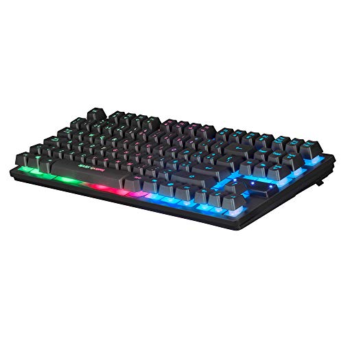 Mars Gaming MCPTKLES, Combo RGB Teclado y Ratón, Diseño TKL, Layout Español