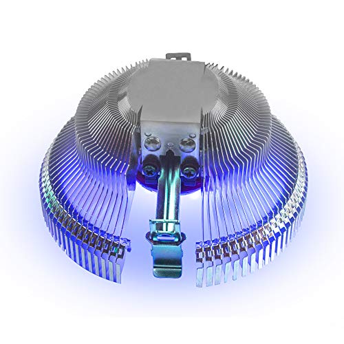 Mars Gaming MCPU1RGB - Disipador de CPU RGB Flow, 9cm, PWM 4pin, diseño Slim