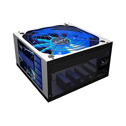 Mars Gaming MPZE750, Fuente Alimentación PC 750W Modular, 80Plus Silver, Blanco