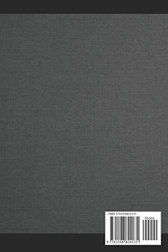 Martial Notebooks DRUNKEN BOXING: Dark GRAY Cover with border 6 x 9 (Drunken Boxing Kung Fu Martial Way Notebooks)