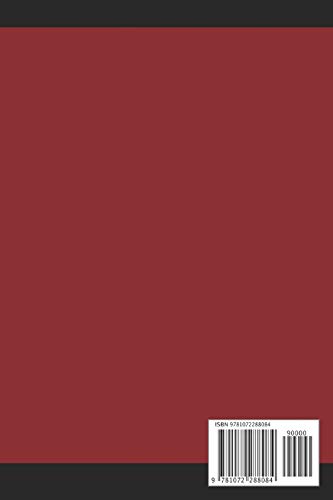 Martial Notebooks DRUNKEN FIST: Wine Red Cover with border 6 x 9 (Drunken Fist Kung Fu Martial Way Notebooks)