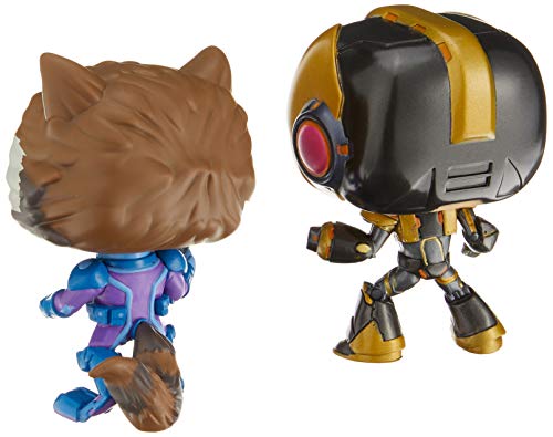 Marvel- Figura Pop Pack Cap MARV Rocket VS Megaman X, Multicolor (Last Level FFK22784)