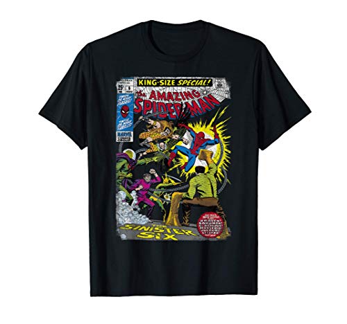 Marvel Spider-Man Sinister Six Comic Camiseta