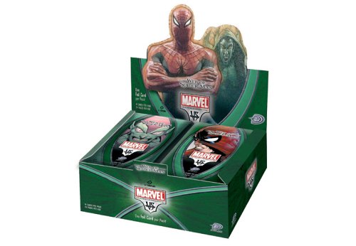 Marvel VS System Trading Card Game Web of SpiderMan Booster Box 24 Packs [Toy]