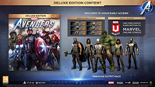 Marvel's Avengers Deluxe Edition - PlayStation 4 [Importación francesa]