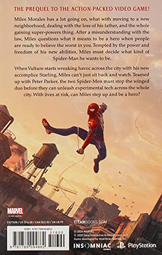 Marvel's Spider-Man: Miles Morales - Wings of Fury: The Official Prequel Novel to the Blockbuster Action Video (Marvel’s Spider-man: Miles Morales)