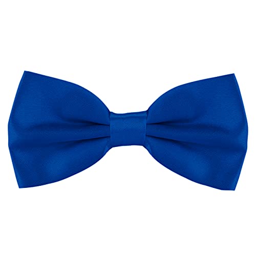 MASADA pajarita padre-hijo con look a juego, ya atada y ajustable - Azul Real