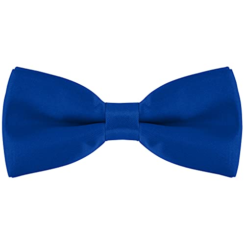 MASADA pajarita padre-hijo con look a juego, ya atada y ajustable - Azul Real