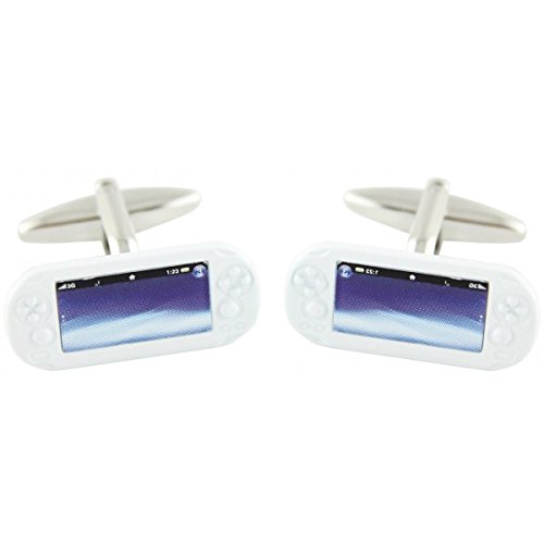 MasGemelos - Gemelos PSP Vita Blanco Cufflinks