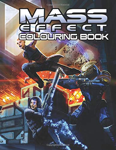 Mass Effect Colouring Book: Colour and save the galaxy from the Reapers