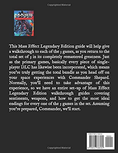 Mass Effect Legendary Edition: Complete Guide - Tips, Tricks, Secrets Everything you need to know to get the most out of Mass Effect Legendary Edition