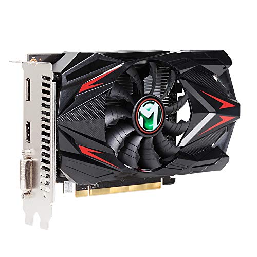 MAXSUN AMD Radeon RX 550 4 GB GDDR5 Tarjeta gráfica ITX para videojuegos en PC GPU 128 Bits DirectX 12 PCI Express X16 3.0 DVI-D Dual Link, HDMI, DisplayPort