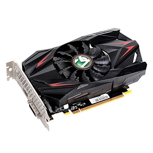 MAXSUN GEFORCE GT 1030 - Tarjeta gráfica GDDR5 (2 GB, GPU, diseño ITX, HDMI, DVI-D, sistema de refrigeración de ventilador único