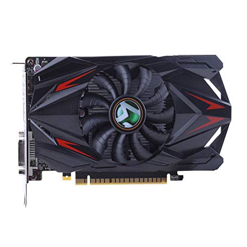 MAXSUN GEFORCE GTX 1050 Ti 4 GB GDDR5 128 bits Video Gaming Tarjeta gráfica GPU Mini ITX diseño, DisplayPort, HDMI, DVI-D, sistema de refrigeración de ventilador único