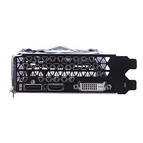 MAXSUN GEFORCE GTX 1050 Ti 4 GB GDDR5 128 bits Video Gaming Tarjeta gráfica GPU Mini ITX diseño, DisplayPort, HDMI, DVI-D, sistema de refrigeración de ventilador único
