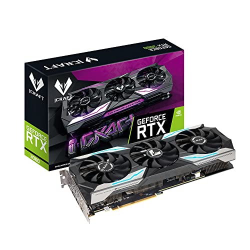 MAXSUN GeForce RTX 3060 iCraft OC Edtion 12G GDDR6 Vidoe Gaming Tarjetas Gráficas PCI Express 4.0 x16 HDMI 2.1 GPU