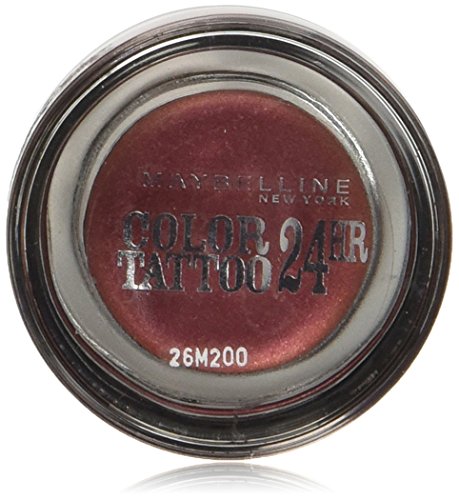 Maybelline New York Tattoo 24H Sombra de Ojos, Tono: nº70 Metallic Pomegranate