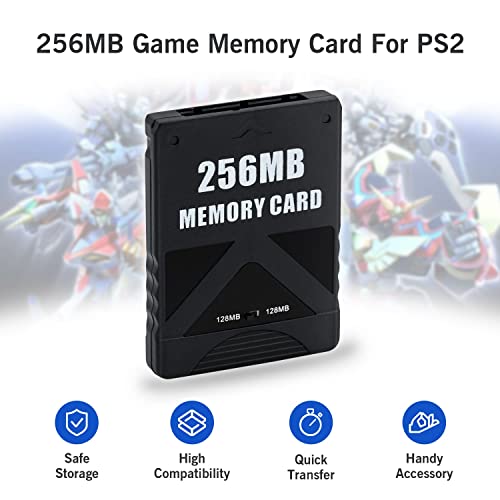 Mcbazel Tarjeta de memoria para juegos de 256 MB para la consola PS2/ PS2 Slim