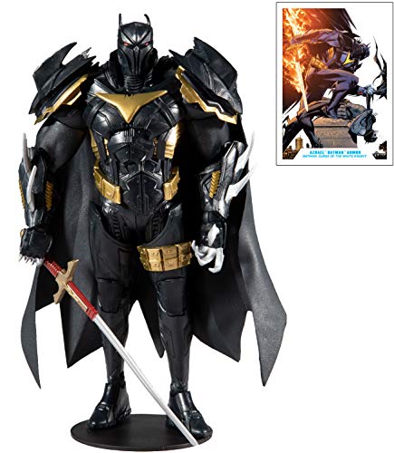 McFarlane Toys DC Multiverse Azrael en Batman Armor Maldición del Caballero Blanco Figura de acción