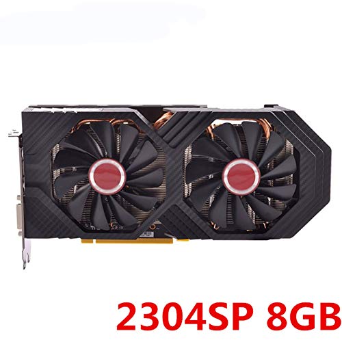 MDZZ Apto Fit For XFX RX 580 Tarjeta De Video De 8GB AMD Radeon RX580 Tarjetas De Pantalla Gráfica De 8GB Tarjeta De Video GPU 2304SP