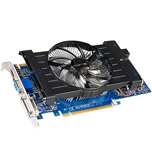 MDZZ Fit for GIGABYTE Original GTX 550Ti 1GB 192Bit GDDR5 Tarjetas de Video para Nvidia Geforce GTX 550 Ti HDMI DVI Usado GTX 650750Tarjeta gráfica de computadora
