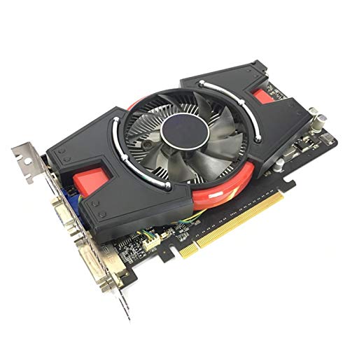 MDZZ Tarjeta De Gráficos Fit For ASUS GTX 550 TI 1GB 192bit GDDR5 Tarjetas De Video para NVIDIA GEFORCE GTX 550TI Tarjetas VGA Equivalente GTX650