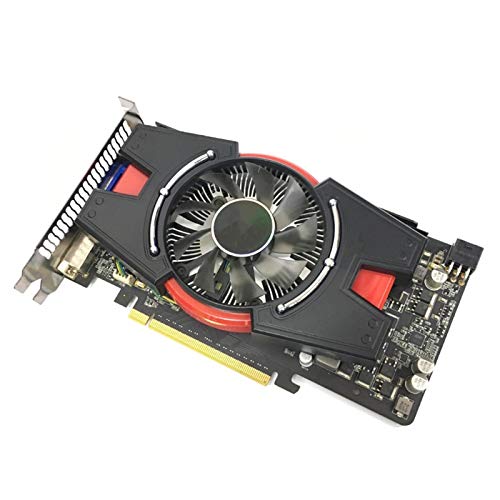 MDZZ Tarjeta De Gráficos Fit For ASUS GTX 550 TI 1GB 192bit GDDR5 Tarjetas De Video para NVIDIA GEFORCE GTX 550TI Tarjetas VGA Equivalente GTX650