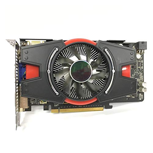 MDZZ Tarjeta De Gráficos Fit For ASUS GTX 550 TI 1GB 192bit GDDR5 Tarjetas De Video para NVIDIA GEFORCE GTX 550TI Tarjetas VGA Equivalente GTX650