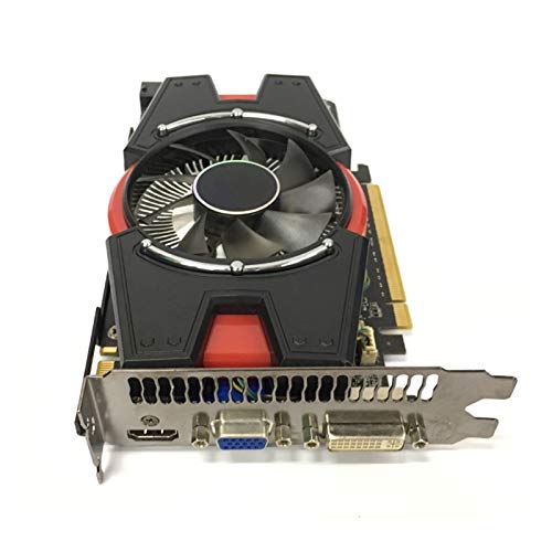 MDZZ Tarjeta De Gráficos Fit For ASUS GTX 550 TI 1GB 192bit GDDR5 Tarjetas De Video para NVIDIA GEFORCE GTX 550TI Tarjetas VGA Equivalente GTX650