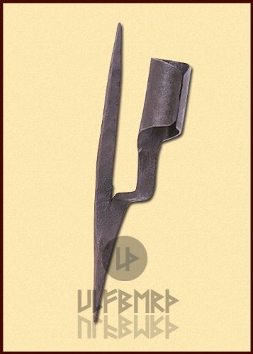 Medieval pared candelabro II, velas de candelabro de hierro forjado -, portavelas - Vikingo medieval