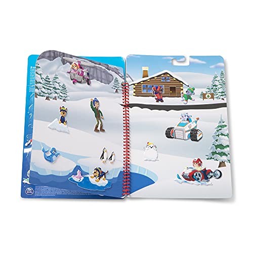 Melissa & Doug, PAW Patrol, Adesivi Morbidi la Montagna di Jake, 27 adesivi riutilizzabili