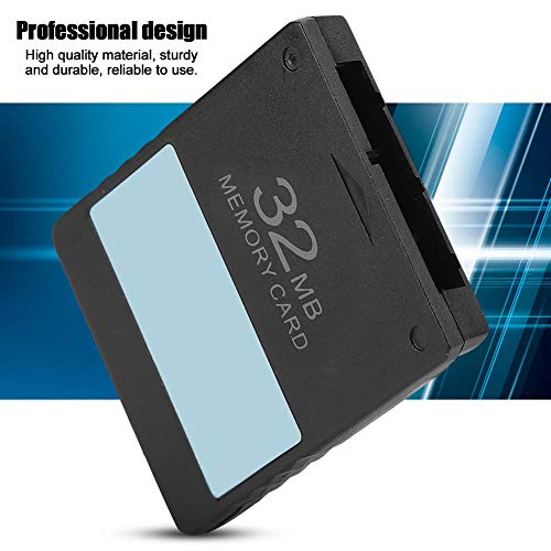 Memoria de 8 MB/16 MB/32 MB/64 MB para Consola PS2, Tarjeta de Memoria de Juego MCboot FMCB módulo de Tarjeta de Memoria con Rendimiento Estable para PS2(32MB)