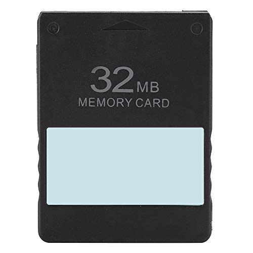 Memoria de 8 MB/16 MB/32 MB/64 MB para Consola PS2, Tarjeta de Memoria de Juego MCboot FMCB módulo de Tarjeta de Memoria con Rendimiento Estable para PS2(32MB)